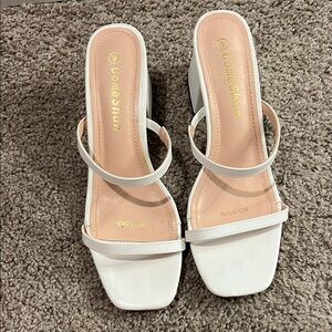 Women's White Sandals